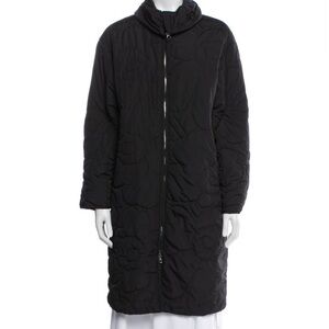 Marimekko Black Quilted Coat